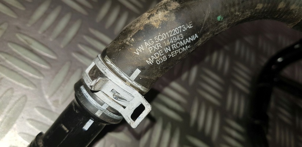 фото №7, Vw audi патрубок магистраль шланг труба wąż wody