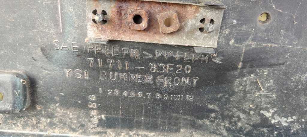 фото №14, Suzuki wagon r+ ii plus бампер перед передній