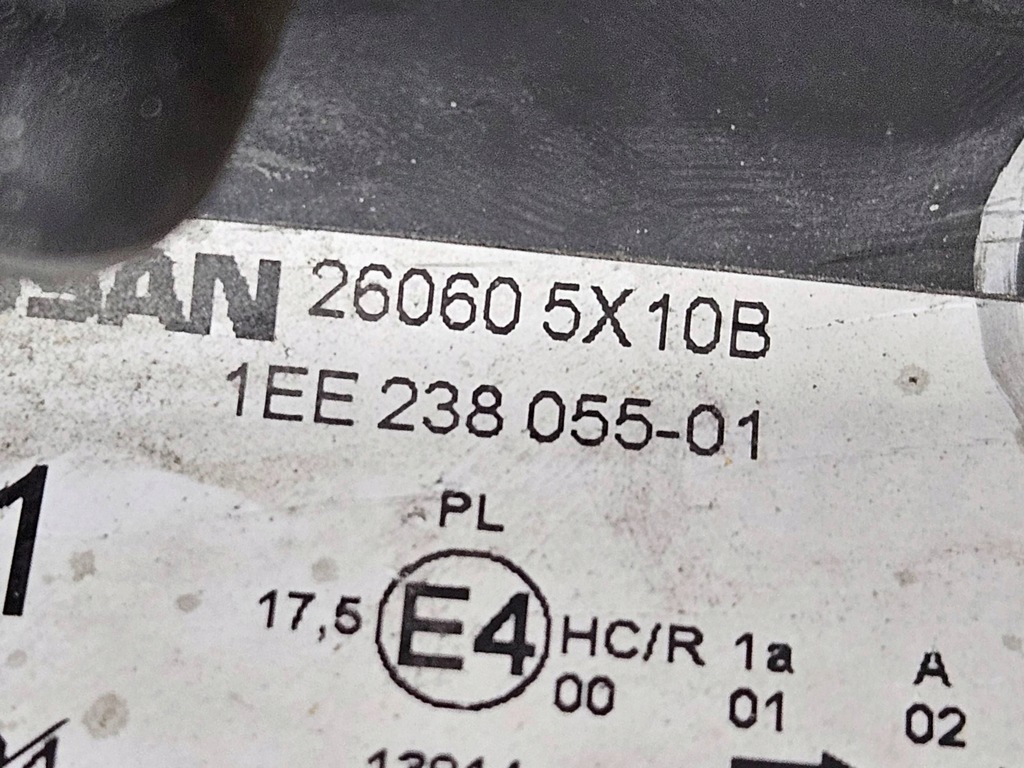 фото №12, Фара перед сторона левая nissan navara d40 260605x10b