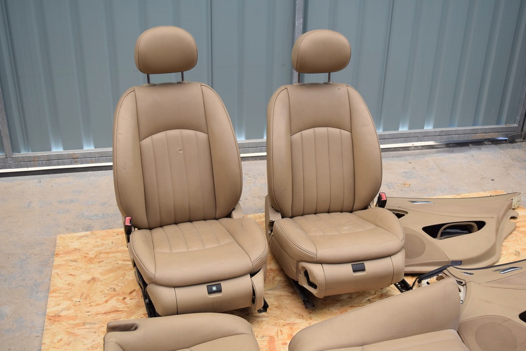 фото №13, Mercedes w219 оббивка сидіння сидіння uk шкіра комплект