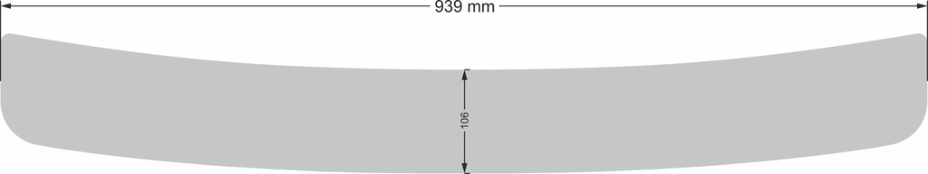 фото №9, Ford fusion 2002-2012 накладка молдинг na бампер