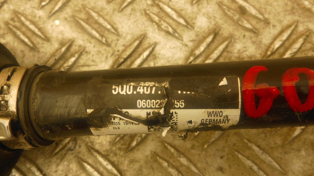 фото №5, Привідний вал задня задня vw golf 7 vii