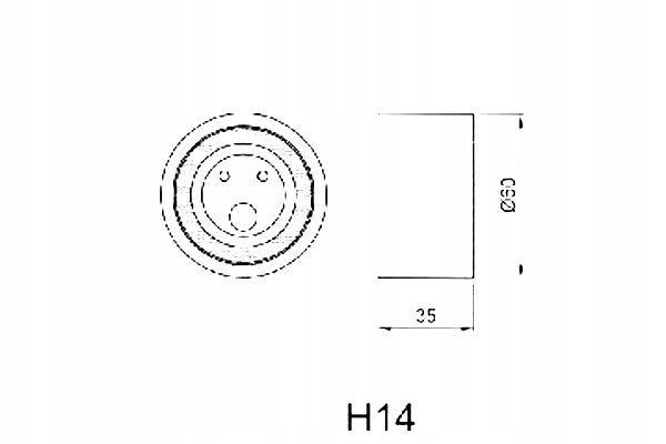 фото №2, Japko 45h14 натяжитель, ремень распределительного вала