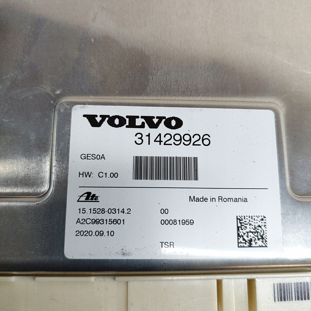 фото №6, Volvo v60 2020 блок управления / модуль подвеска пневматический