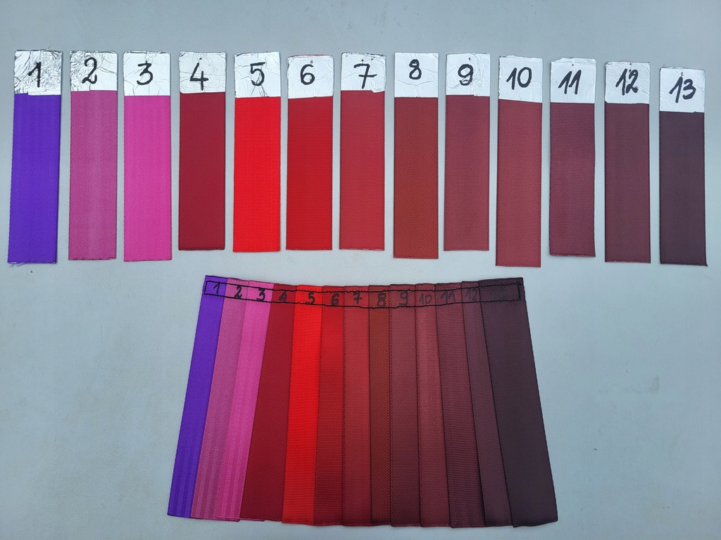 фото №5, Кольорове стрічки ременів безпеки zmiana koloru