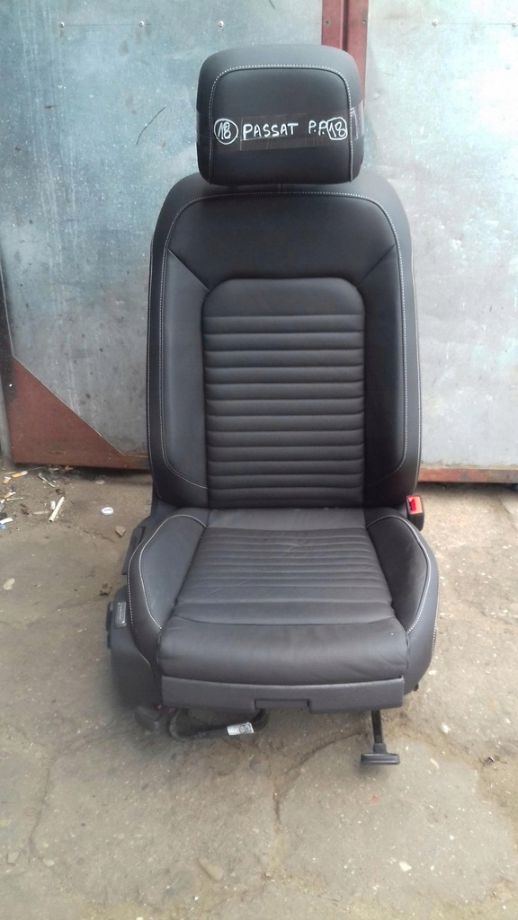 фото №1, Сидіння правий перед vw passat b8 шкіра anglik