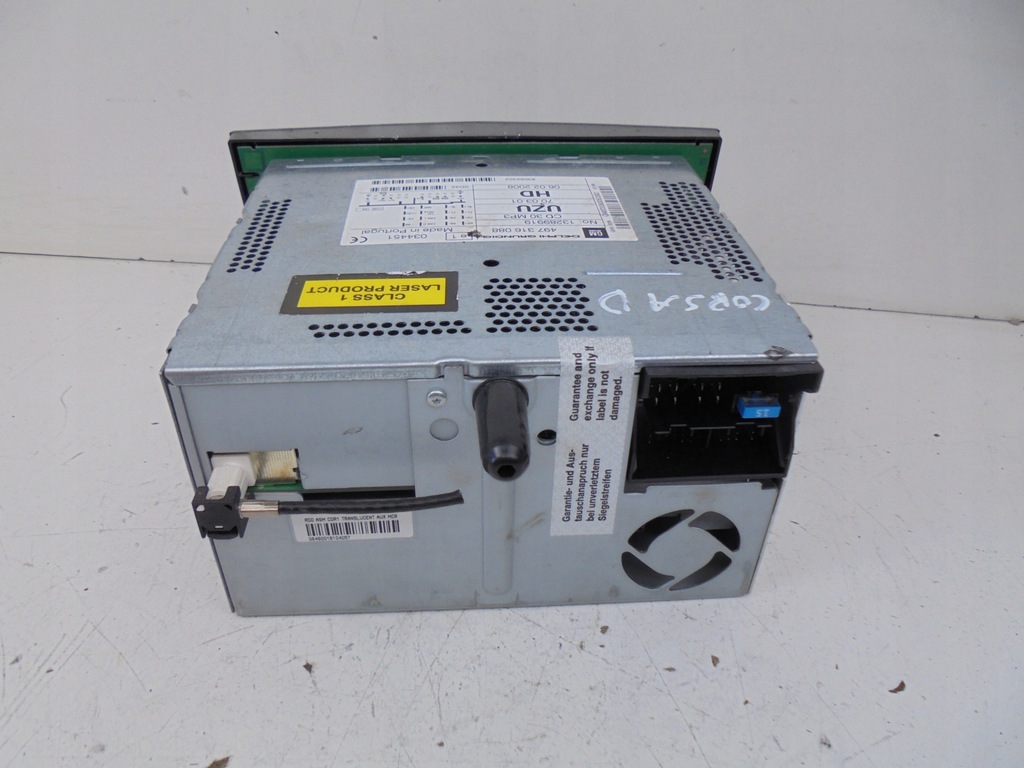 фото №11, Радіо заводський 13289919 uzu/hd/ud opel corsa d