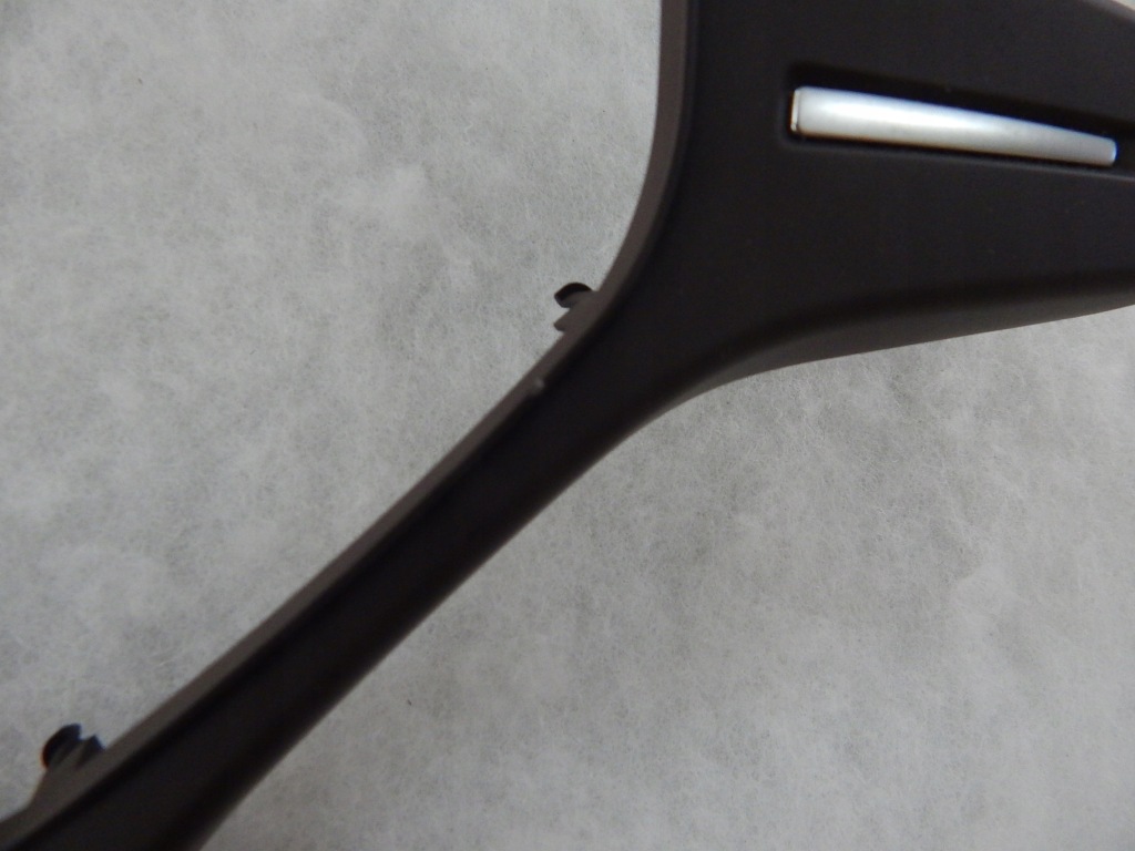 фото №7, Mercedes w166 x166 w246 w204 lift w212 - рамка накладка керма коричнева