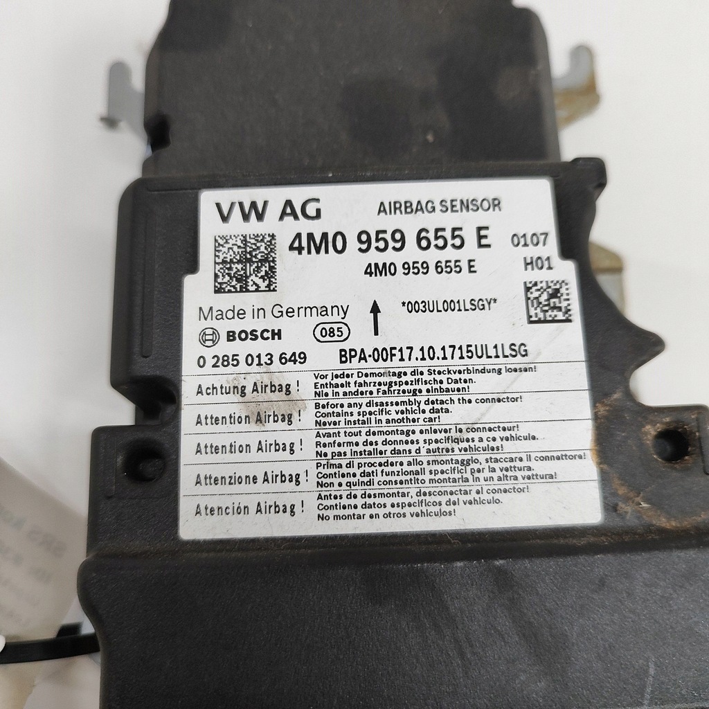 фото №7, Audi q7 4m 2018 блок керування / модуль подушка безпеки