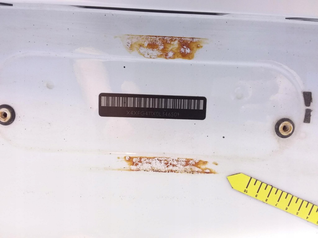 фото №7, Bmw x6 e71 крышка багажника бампер лампы 300 alpinweiss 3