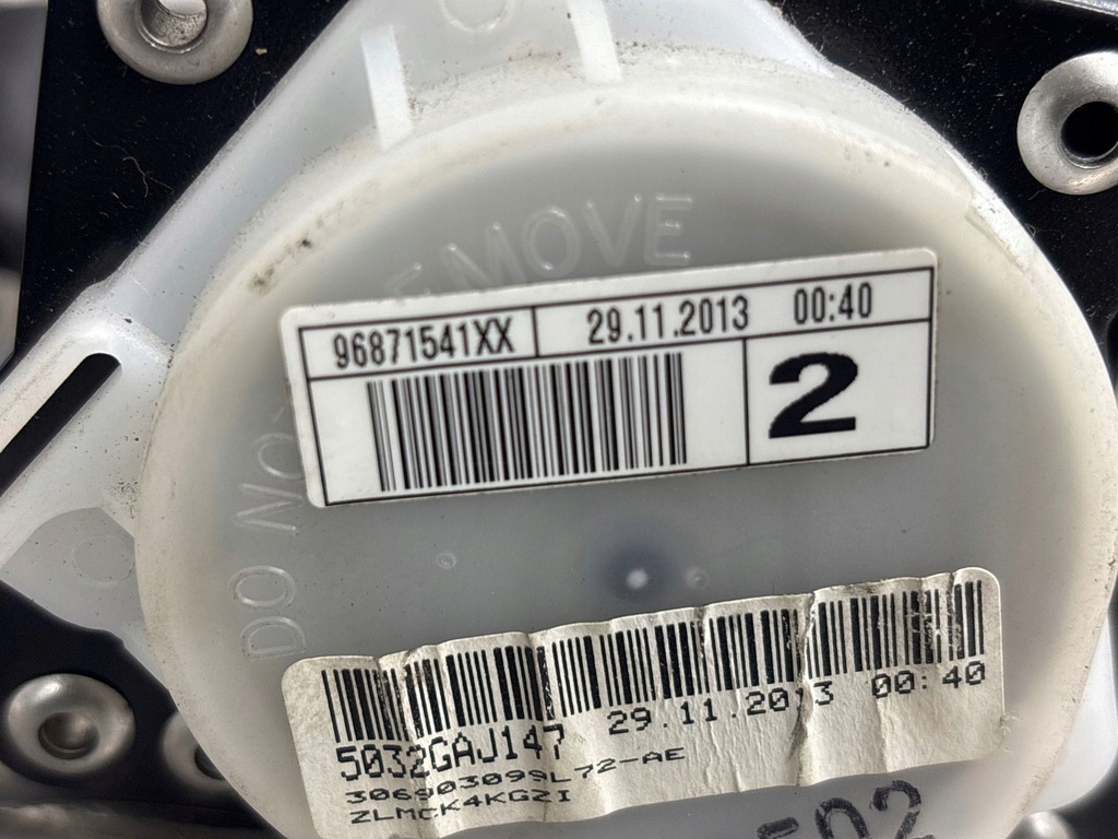 фото №6, Citroen ds4 2012 задня сторона права pas безпеки сидіння заднього