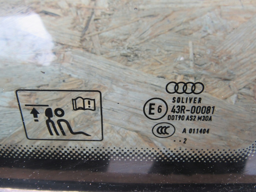 фото №13, Audi rs5 стекло koresyjna задняя левая правая 43r-00081