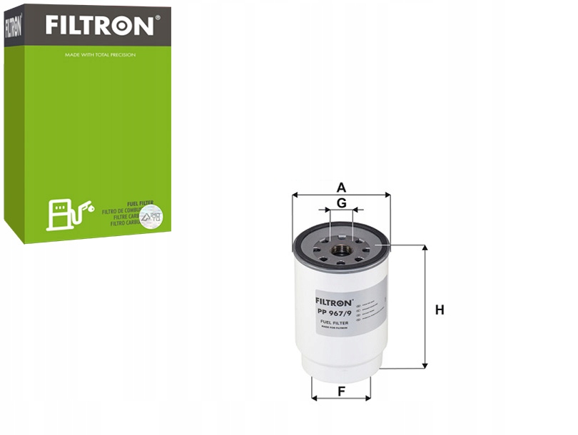 фото №1, Filtron pp 967/9 фильтр топлива