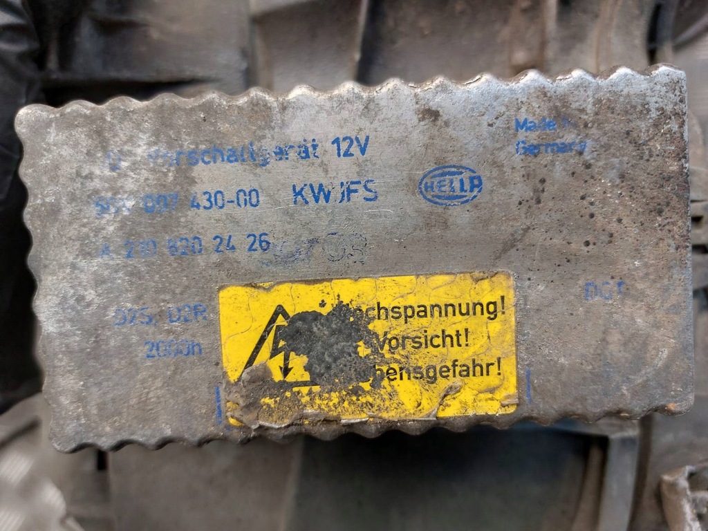 фото №8, Лампа лівий перед ксенон mercedes w210 e300