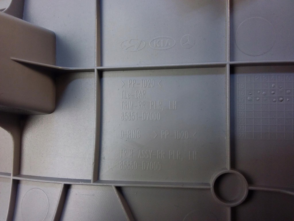 фото №5, Hyundai tucson ii защита стойка задняя левый