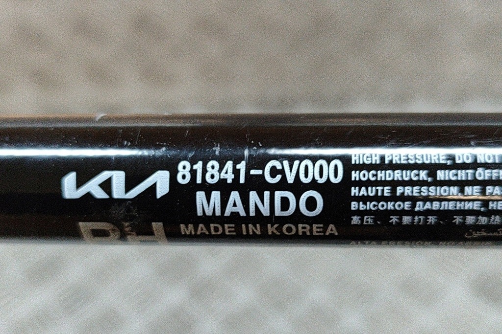 фото №6, Kia ev6 cv права сторона кришки багажника привід газовий 81841-cv000 2021 26