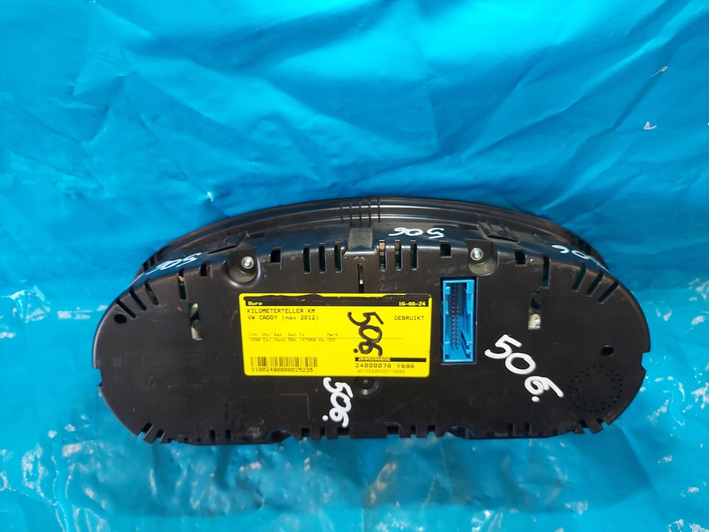 фото №9, Лічильник приладова панель caddy iii 1.6 tdi 2012 r 2k0920865e