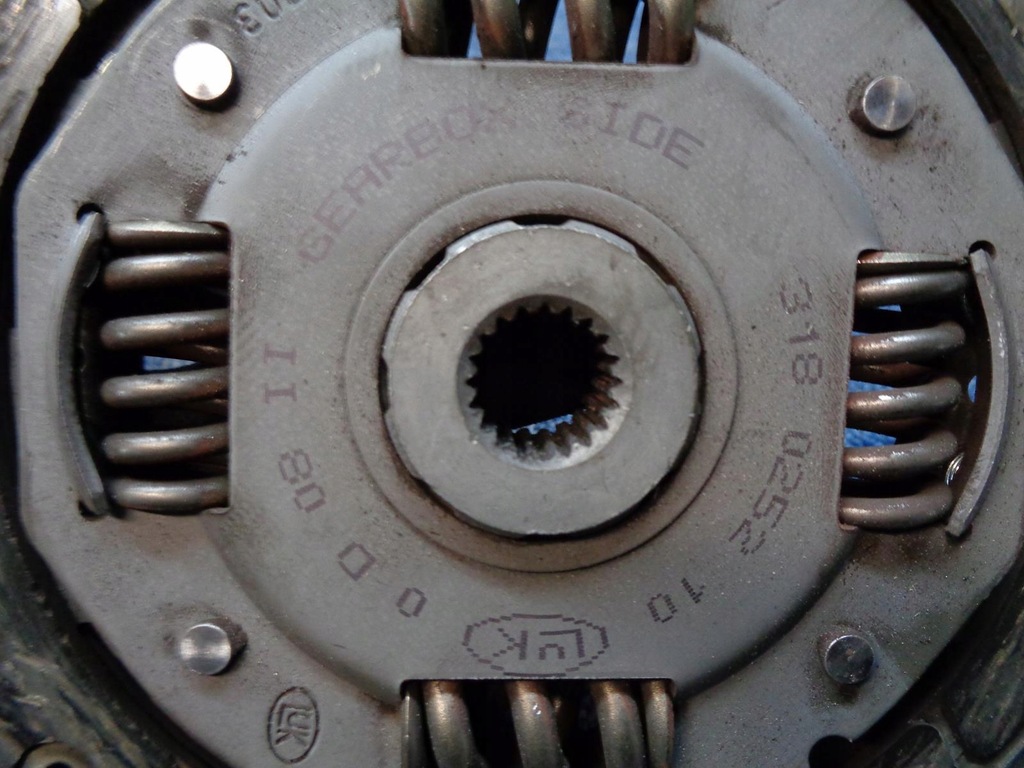 фото №10, Диск притиск зчеплення fiat panda 2 ii 1.1 1.2 8v