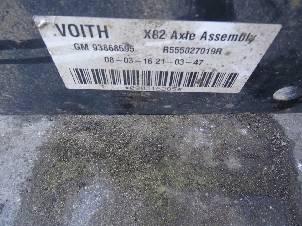 фото №7, Балка oś задняя trafic iii vivaro b talento