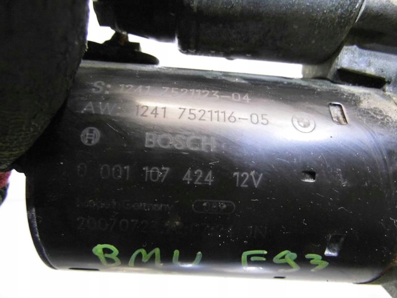 фото №5, Стартер bmw 3 e93 3.5 7521116