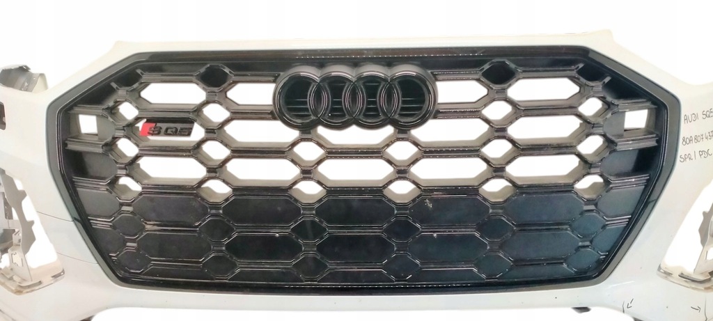 фото №8, 80a807437p audi sq5 lift 2020- бампер передний перед