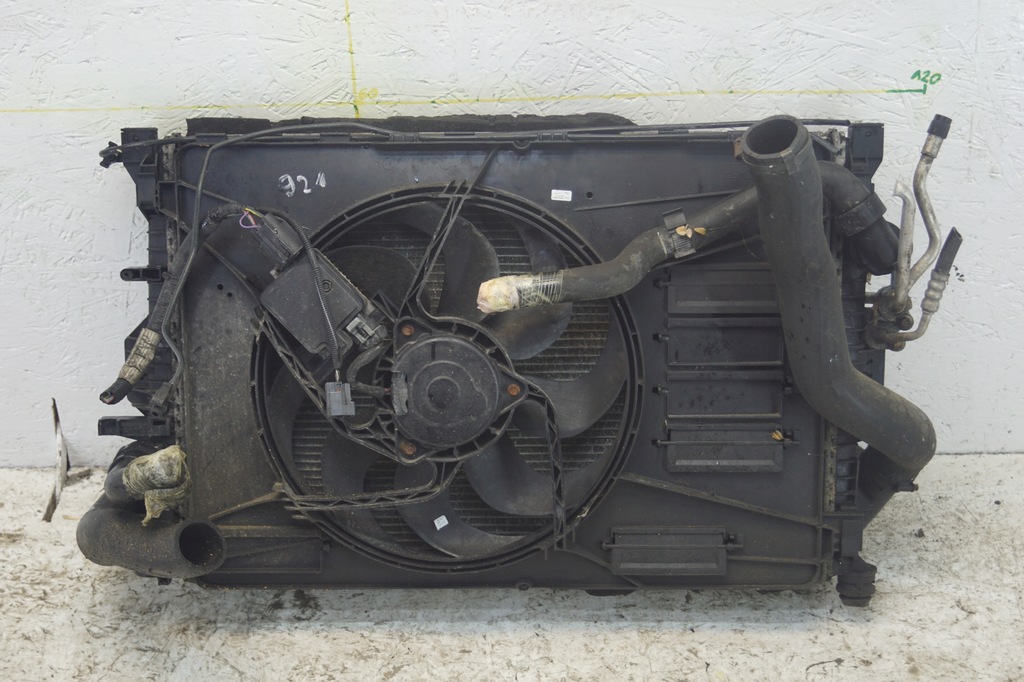 фото №11, Радиатор вентилятор ford mondeo mk4 1.6 tdci