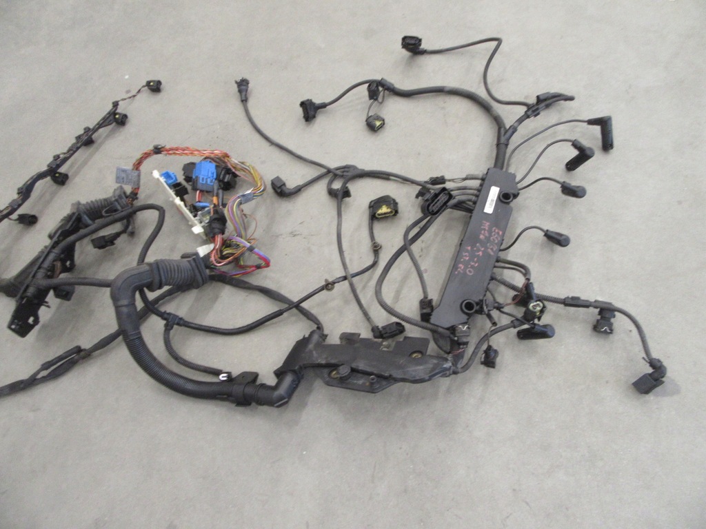 фото №8, Джгут двигуна електропроводка bmw e60 e61 2.5 3.0 m57n 177km 218km europa euro4