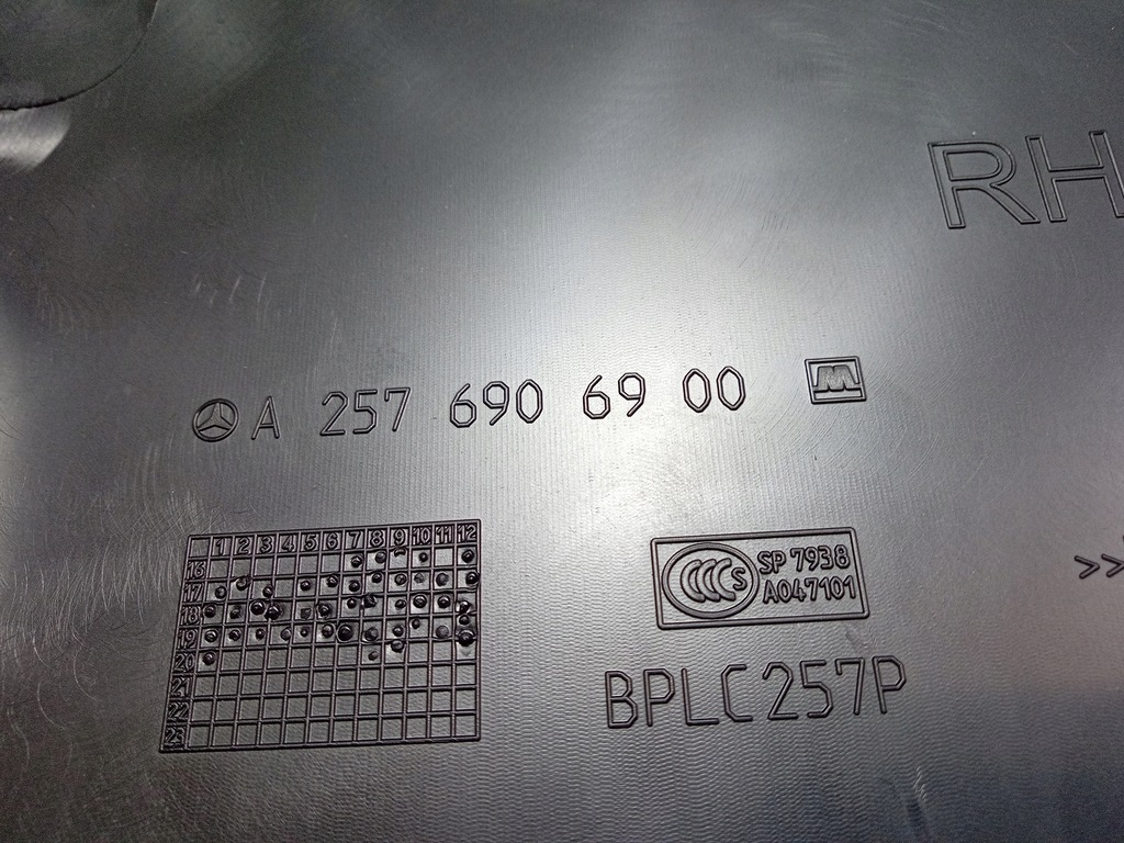 фото №5, Mercedes cls w257 комплект захист поріг праве