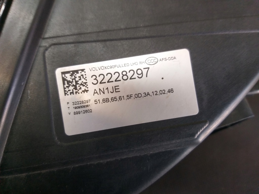 фото №5, Лампа перед права volvo xc90 ii 2 full led