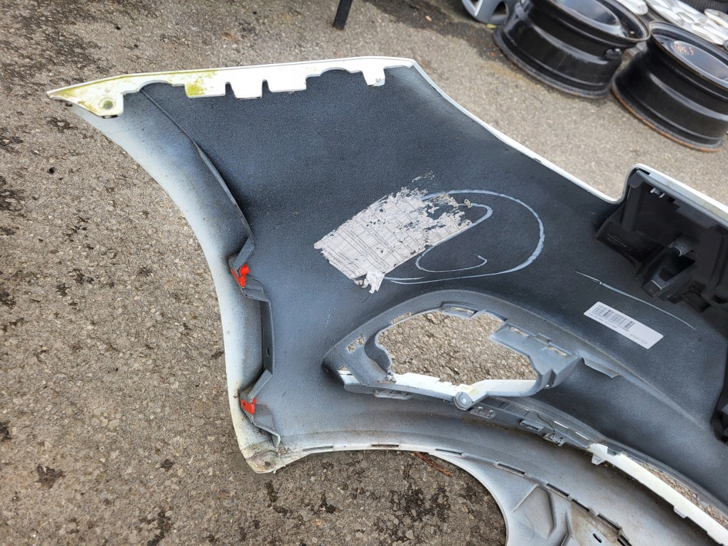 Бампер перед передний белый решётка радиатора решётка радиатора opel corsa e оригинальный номер Цена