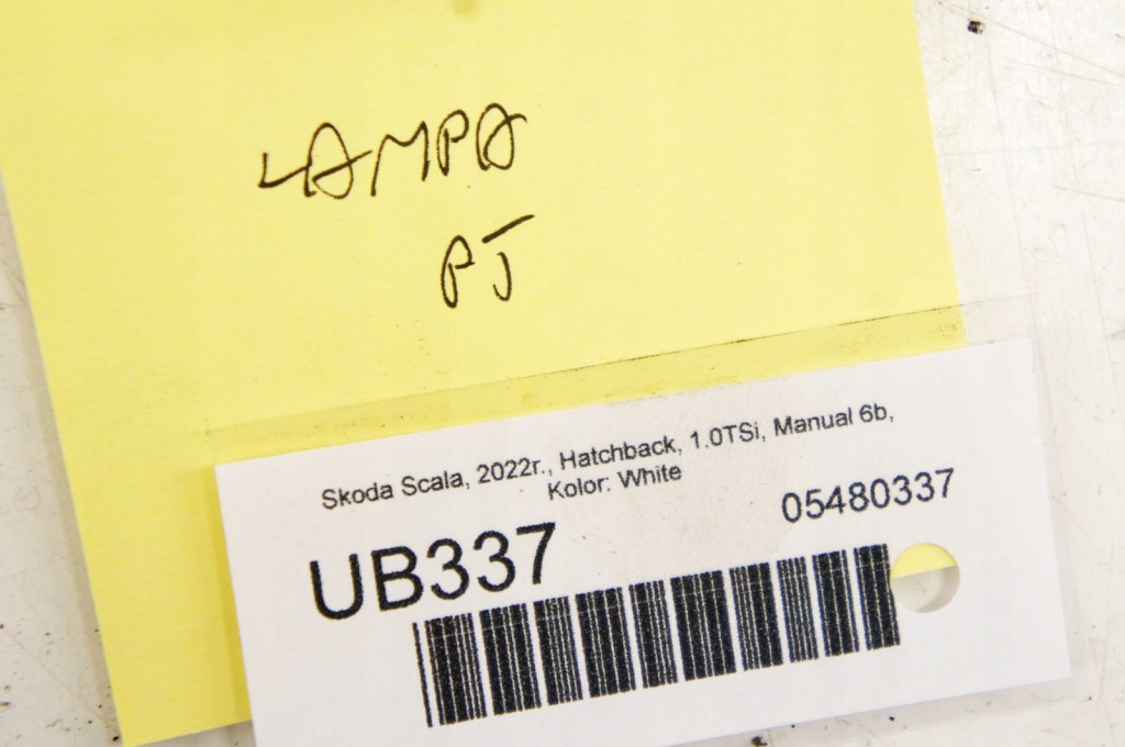 фото №8, Ub337 skoda scala отражатель бампера правый задняя 657945702