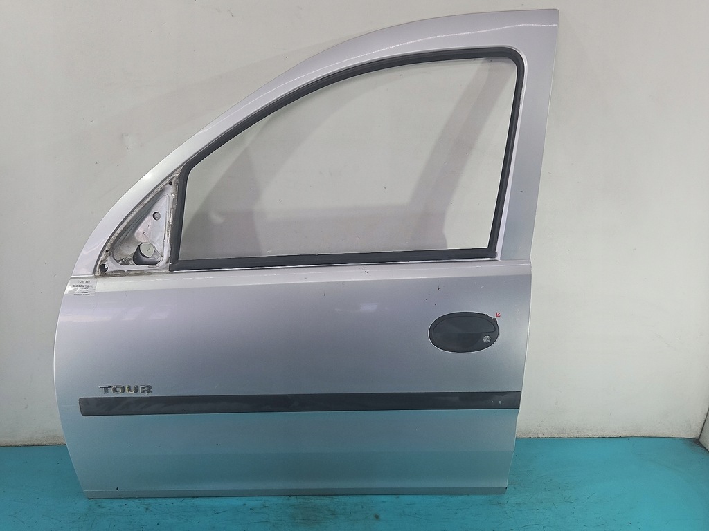 фото №1, Дверь перед левая opel combo c серебристый