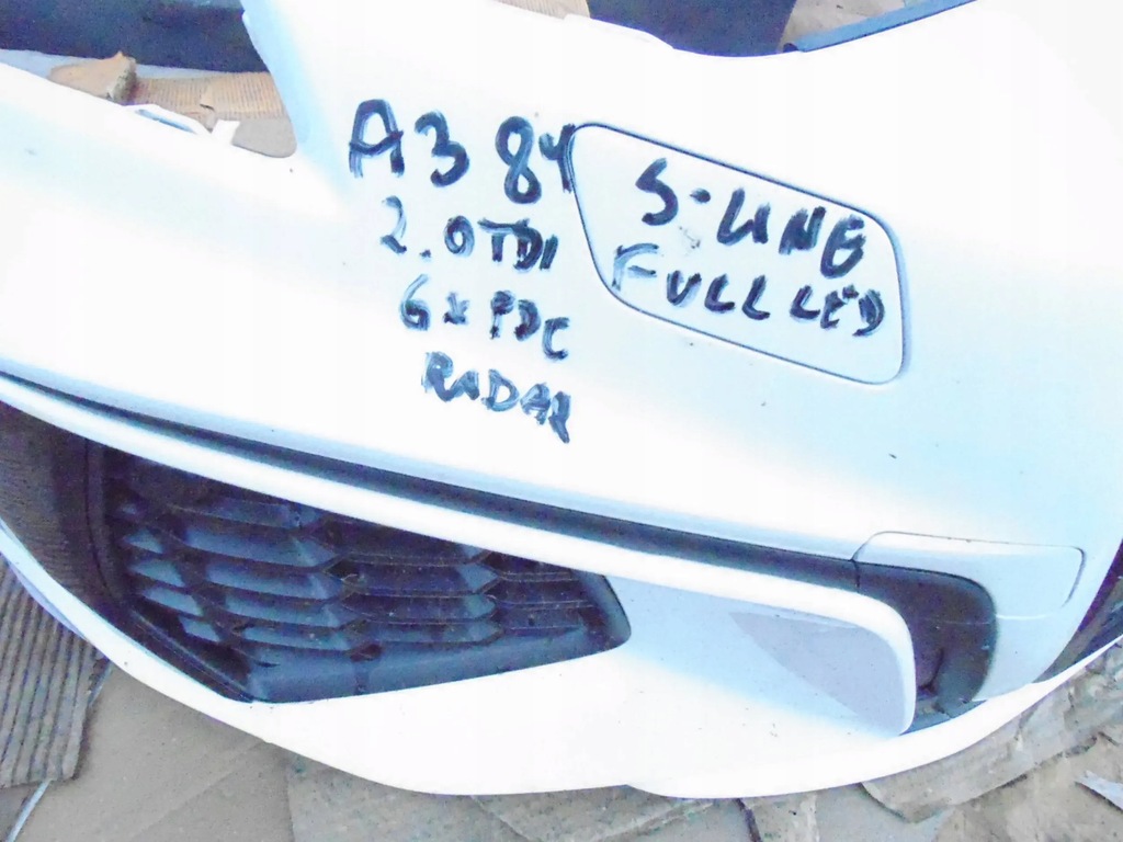фото №6, Kompletny перед капот бампер радар audi a3 8y 2.0tdi s-line