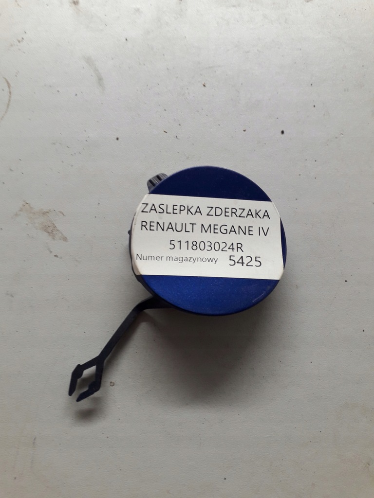 фото №1, Renault megane iv заглушка бампера фаркоп перед