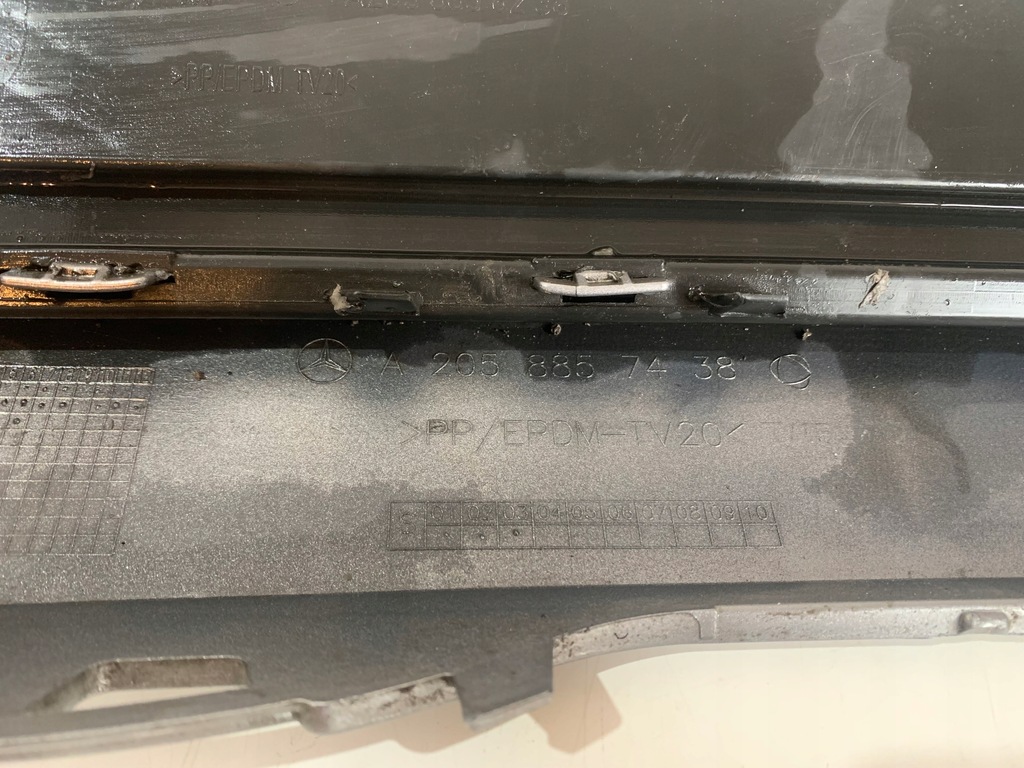 фото №11, Mercedes w205 amg спойлер дифузор бампера задня a2058857438 a2058856238