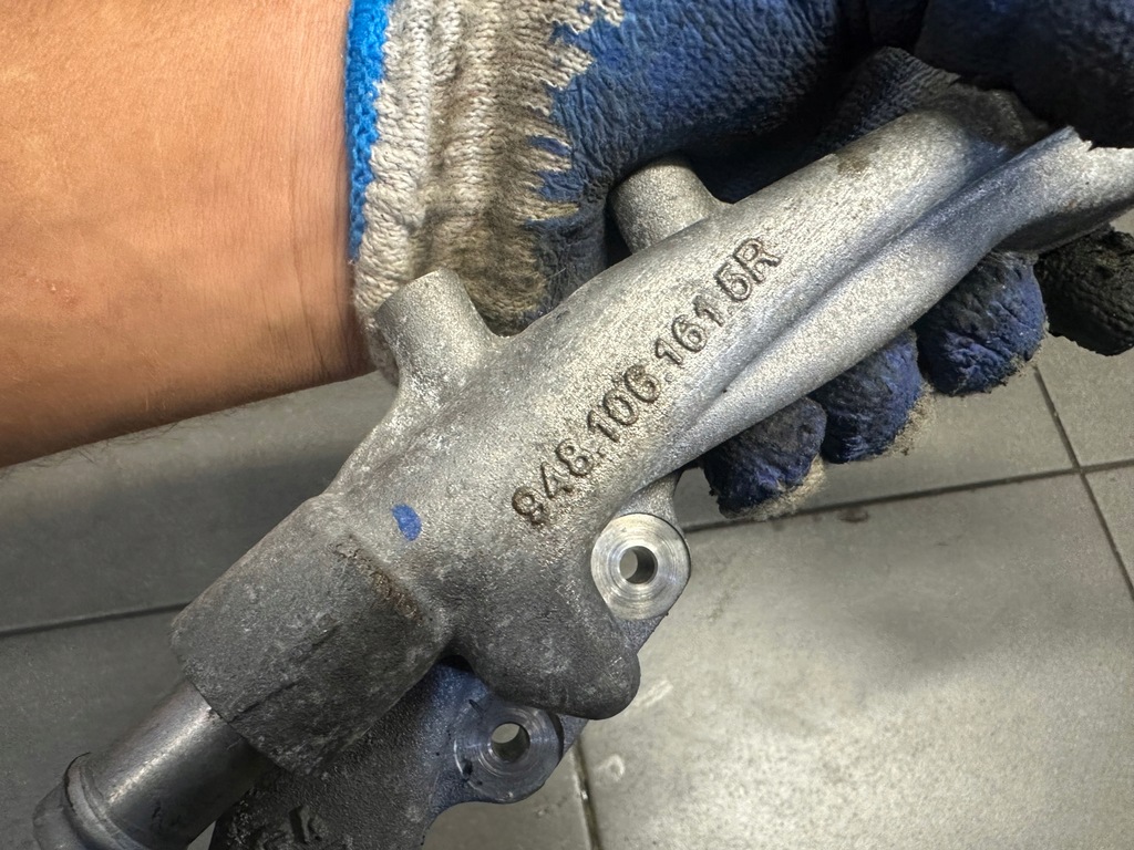 фото №9, Магистраль водяная porsche panamera 970 lift 4.8 turbo cwb 9481061615r