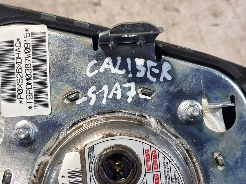 фото №11, Подушка повітряна подушка безпеки водія керма dodge caliber 07r