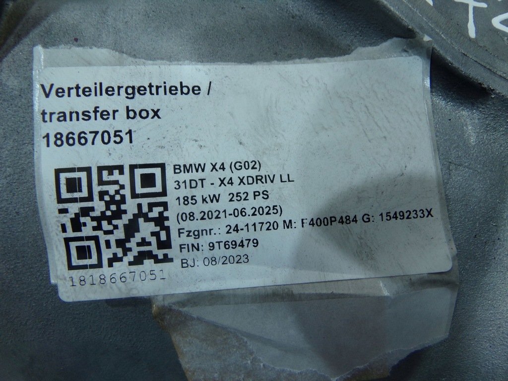 фото №13, Bmw g01 g02 g30 lci g31 b46d b48d коробка передач автоматическая ga8hp51x 5a04bc5