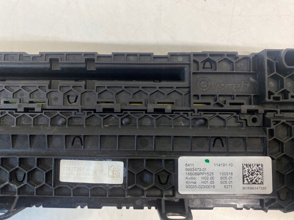 фото №4, Панель кондиціонера радіо bmw 7 g11 g12 6993473 #