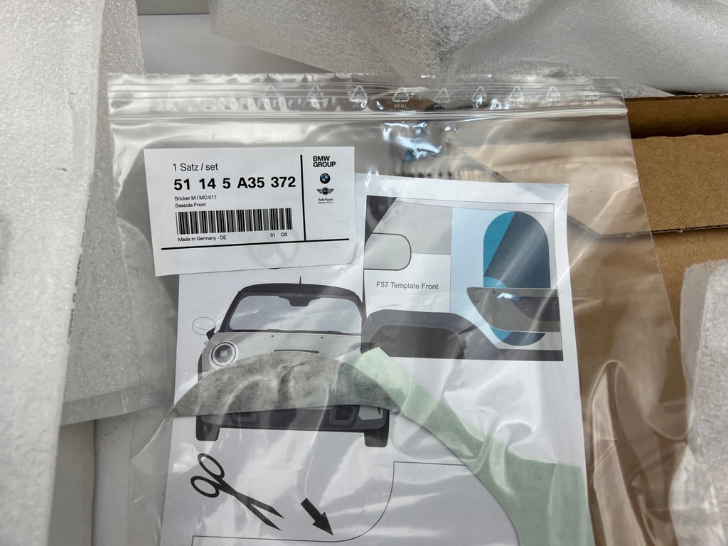 фото №10, Mini f57 cabrio набор стилистический seaside комплект тюнинг оригинал 14-