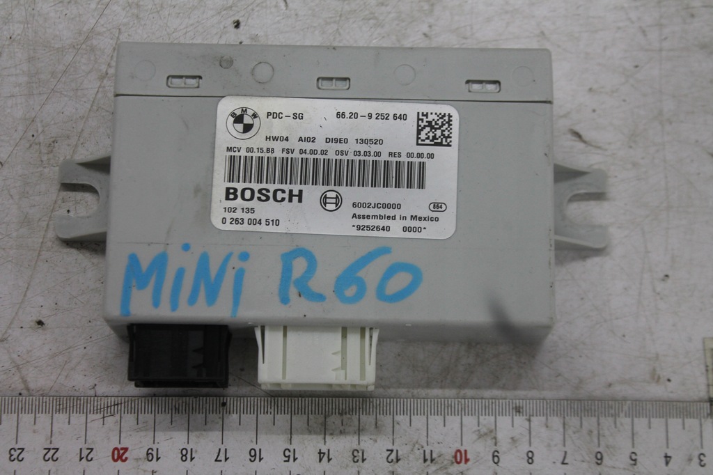 фото №1, Модуль блок керування pdc 9252640 mini r60 r61 10-17