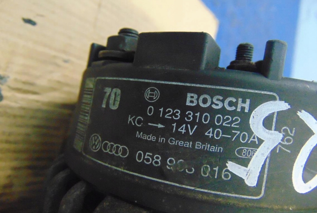 фото №5, Volkswagen polo iv 1.4tdi генератор 0124310022