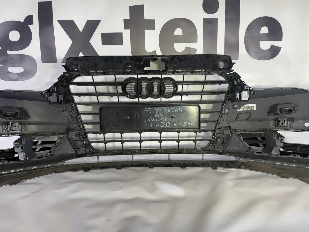 Audi a3 8v sedan 8v5 бампер перед передний lx7r sprysk. 12-16 8v5807437 с Разборки