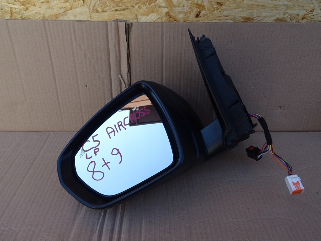 фото №1, Citroen c5 aircross зеркало левая 8+9 кабели