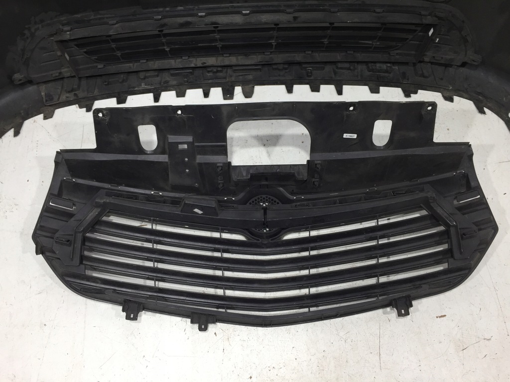 фото №15, Opel vivaro ii b 14-19 бампер передний решётка радиатора org !!! 620228716r