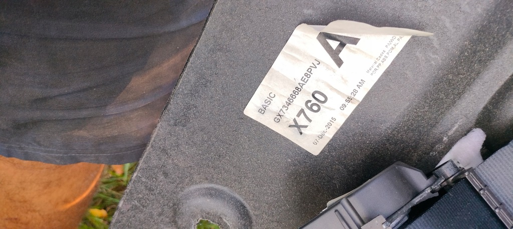 фото №4, Полиця багажника jaguar xe gx7346668ae8pvj