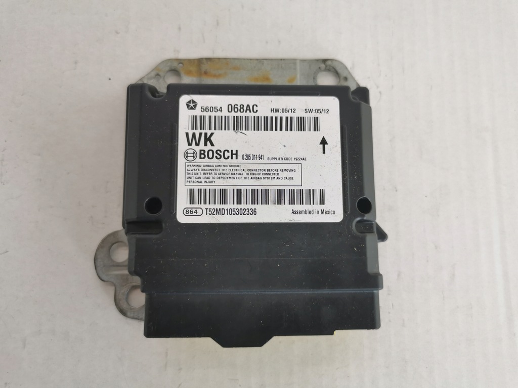 фото №1, Jeep grand cherokee блок керування модуль подушка безпеки