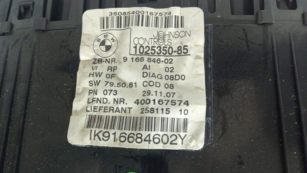 фото №9, Счетчик zegry bmw 3 e90 e91 9166846-02 1025350-85 europa гарантия