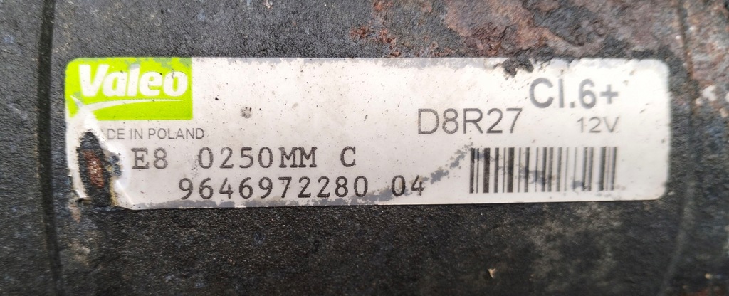 фото №13, Стартер citroen c5 iii x7 2.0 hdi 9646972280