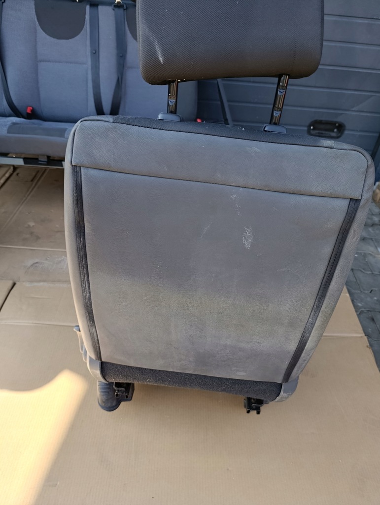 фото №15, Peugeot expert ii 2 сидіння заднє сидіння лавка кріплення комплект двокабінний